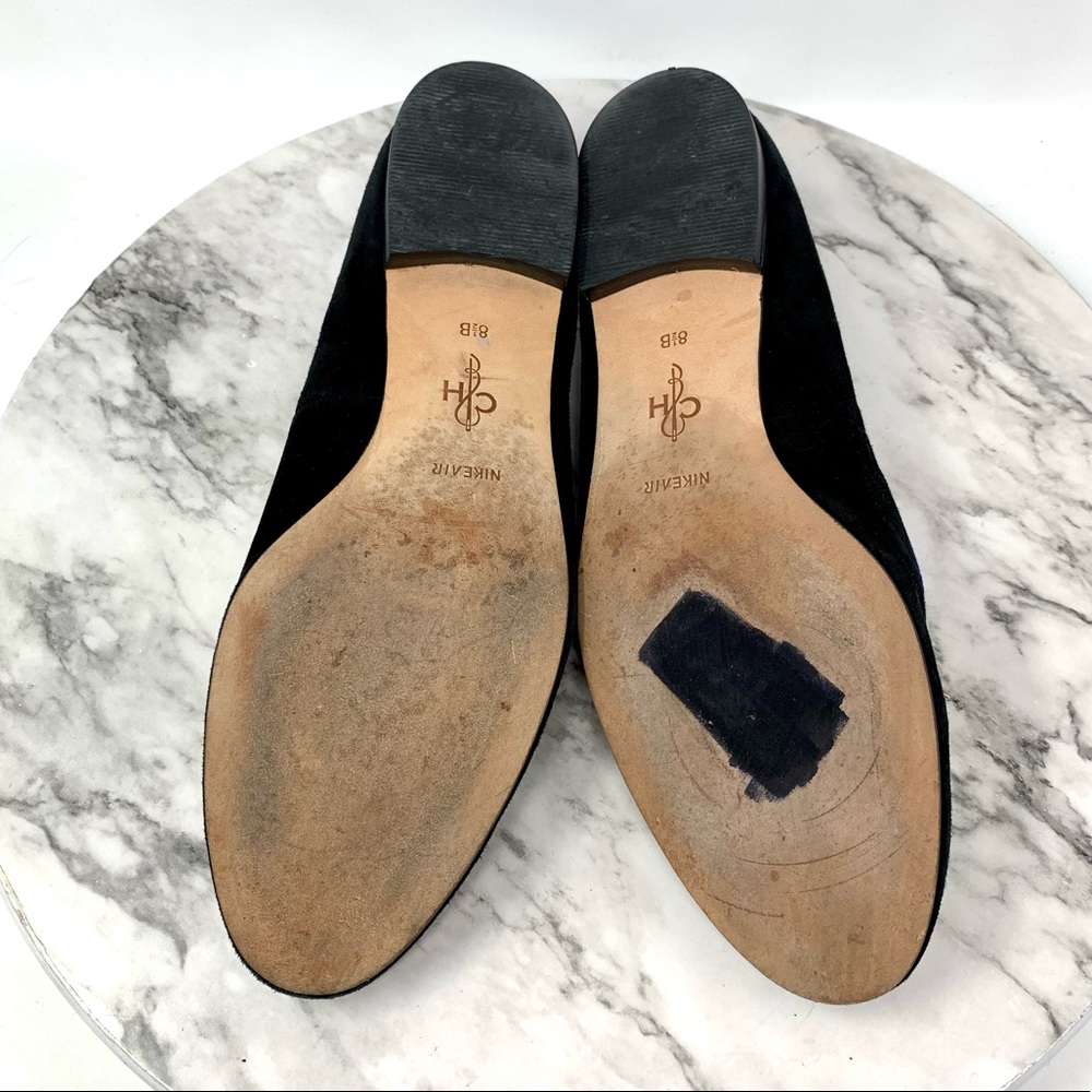 Cole Haan Sabrina Suede Nike Air Loafer 8.5 Two Tone Classic Preppy Minimalist - Picture 8 of 13